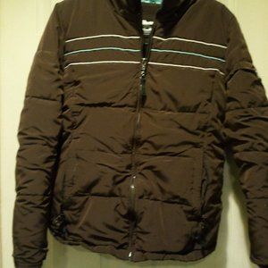 Brown and Turquoise Zeroxposur jacket M